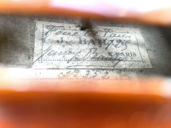 Unik violin Jenny Bailly 1925 - Bild 10