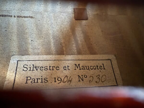 Vacker Silvestre et Maucotel 1904 viola - Bild 7